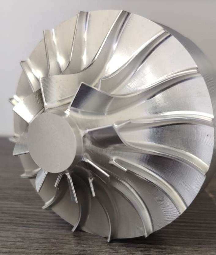 5-axis impeller machining